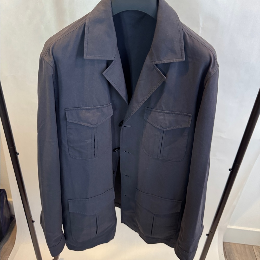 Suitsupply Charcoal Shirt Jacket